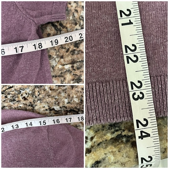 SFERA Men’s Burgundy Piqué Polo Shirt Medium Linen Blend Preppy Coastal Beach - Picture 4 of 7